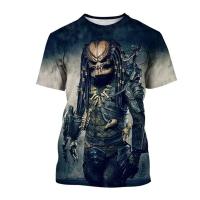 Camiseta 3D de talla grande para hombre y mujer, camisas con estampado de película de terror, deportes informales, secado rápido, transpirable - details 1