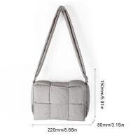 Bolso de Hombro Chic para Mujer Bolso de Mano Tejido con Almohadilla de Nylon - details 13