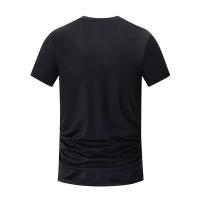 Paquete de 4/1/2 ropa deportiva de secado rápido con gradiente para hombres, ocio para adolescentes, Joker, manga corta, varios tamaños, colores mezclados, para correr y Fitness - details 14