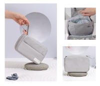 Bolsa colgante de baño para artículos de tocador, bolsa de almacenamiento de cosméticos a prueba de agua, maquillaje de pared, bolsa de lavado de belleza, estuche organizador de gran capacidad, nuevo - details 3