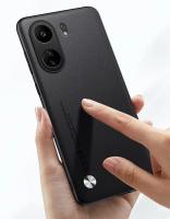 Funda de lujo de cuero PU para Xiaomi Redmi 13C Protección total de silicona mate - details 3