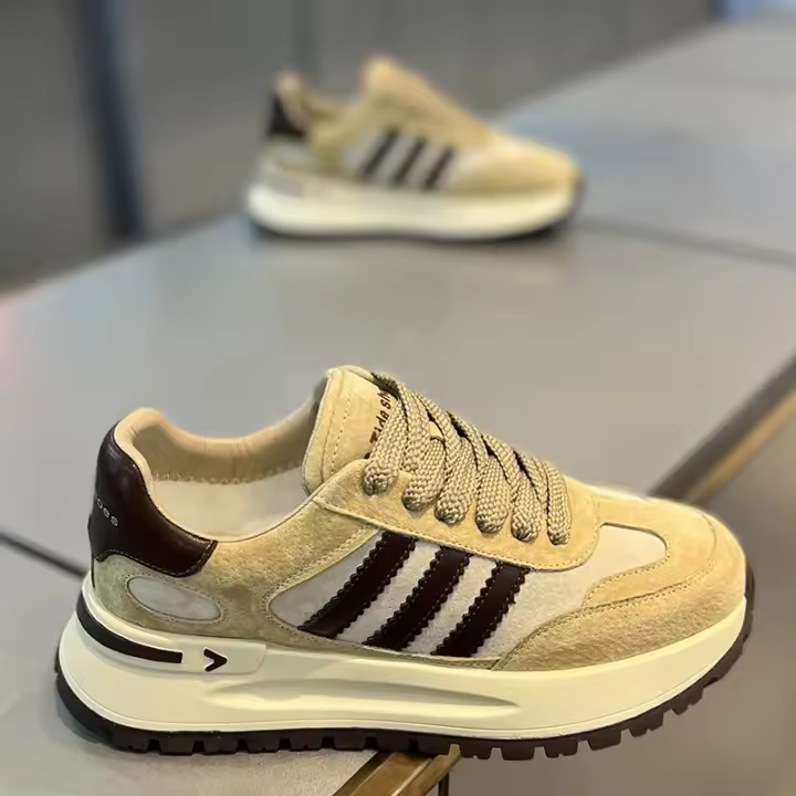 Zapatos Deportivos Casuales Transpirables para Hombres Zapatos de Papá Antideslizantes con Suela Gruesa para Aumentar la Altura - 1