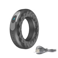 Anillo Vibrador de Silicona para Pene con Clítoris Juguetes Sexuales para Hombres Anillo de Retardo de Eyaculación Ajustable Largo Duración - details 6