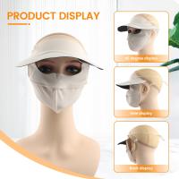 Cubierta de cuello para deportes al aire libre, bufanda a prueba de viento para bicicleta, protección solar de verano, máscara de Ciclismo de seda helada - details 6