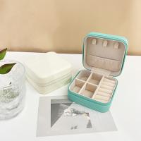 Organizador de joyas portátil, bolsa con cremallera, accesorios de viaje, pendientes, caja organizadora de joyas - details 9
