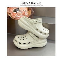 Zuecos de verano nuevos de 25 años para mujer, sandalias antideslizantes gruesas resistentes al desgaste informales para interiores y moda - details 11