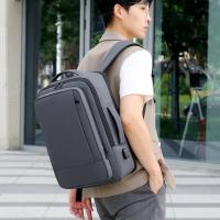 Mochila Oxford de gran capacidad para hombre, morral de viaje con carga USB, para negocios, para ordenador - details 33