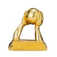 Trofeos de fútbol, ​​porteros, guantes de oro, porteros, recuerdos de aficionados, soporte para contenido personalizado, logotipo - details 3