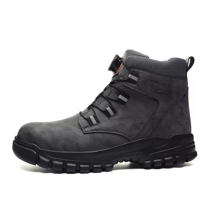 Zapatos de seguridad con punta de acero para hombre, botas de trabajo indestructibles, antigolpes, antipuñaladas - 1