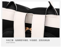 Mochila antirrobo de gama alta, nueva moda, bolso escolar de viaje de gran capacidad, versátil, de cuero suave para mujer - details 10