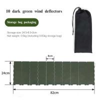 Estufa de Cartas Plegable Portátil para Exteriores Deflector de Aire Parachoques de Escudo de Viento Valla de Camping Grietas de Parachoques de Escudo de Viento - details 5