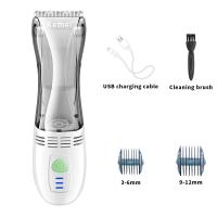 Kemei-Kit de corte de pelo al vacío para KM-79, recortador de pelo inalámbrico para bebé, silencioso, automático, bajo ruido, uso doméstico - details 7