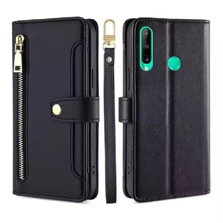 Funda de cuero magnética multifuncional para Huawei Y7P, Honor 9C, cuerda protectora para colgar, moda - 1