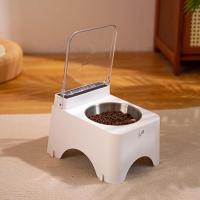 Comedero inteligente para gatos a prueba de polvo, protege el cuello, tapa de apertura automática, dispensador automático de comida para gatos, con sensor infrarrojo elevado y abatible. - details 7