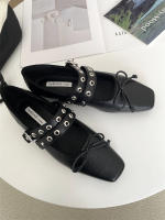 Zapatos Mary Jane de tacón grueso, estilo francés, nuevos, elegantes, de noche, con punta cuadrada y boca ligera, para mujer. - details 4