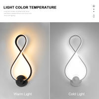 YNL Lámparas de Pared LED Modernas Saconcera de Dormitorio con Interruptor Iluminación para el Hogar - details 9