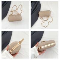 Bolso de mano de cristal elegante para mujer, bolsa de noche con diamantes de imitación, bandolera para fiesta y Cena - details 5