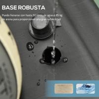 Canasta de Baloncesto Portátil Ajustable en Altura Soporte Aro para Deportistas y Niños Negro - details 4