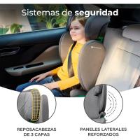 Silla coche Isofix, Silla coche para bebé y niños, Cinturón, Universal, Grupo 2/3, de 15 a 36 kg, Negro - details 10
