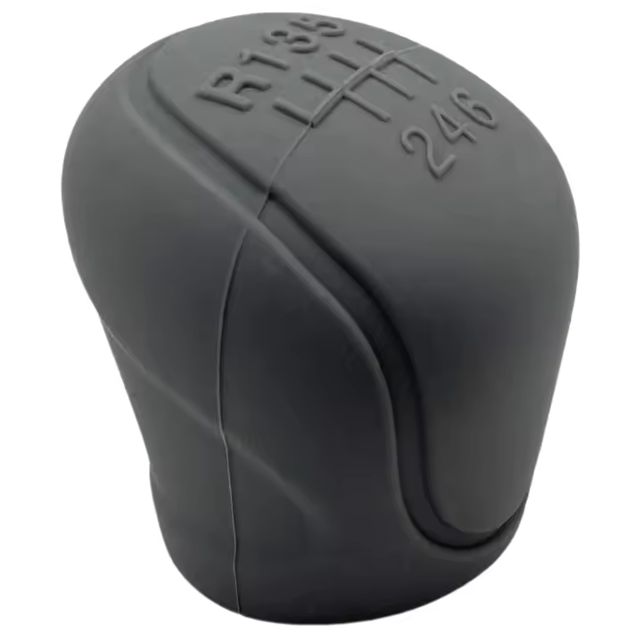Funda Universal de Palanca de Cambios de Silicona Antideslizante Cubierta de Perilla de Marcha de Coche Protector de Pomo Adherente 6 Marchas - 1