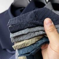 Polo de seda helada para hombre, camiseta de manga corta de malla transpirable de alta gama, ropa deportiva informal de color sólido de alta calidad - details 4