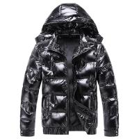 Chaqueta casual de invierno para hombre, almohadilla de espuma impermeable, chaqueta cálida con capucha - details 4