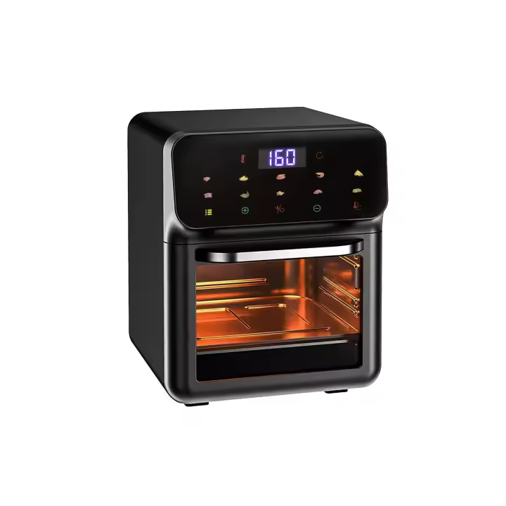 Fritora de Aire Caliente con Pantalla Táctil LED 9 Litros, Duración Ajustable, Temperatura y Programa Manuales, Fritora de Aire Caliente de China - 1