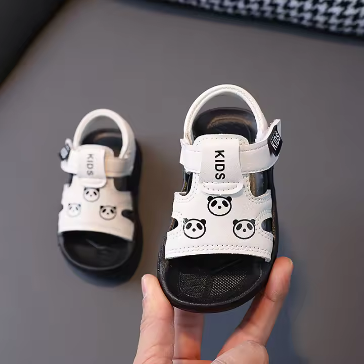Sandalias de bebé para niña de 1 a 6 años, zapatos nuevos antideslizantes para niños pequeños con suela blanda - 1