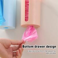 Soporte de Bolsa de Basura sin Clavos Montado en la Pared para Hogar, Cocina, Baño - details 4