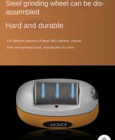 Molinillo Eléctrico para pies de cuero, IPX6, 500mAH, carga por TYPE-C USB - details 0