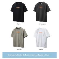 Camiseta de manga corta transpirable y holgada para hombre de verano de manga corta - details 7