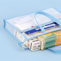 Bolsa de almacenamiento de archivos transparente A3/A4, bolsa impermeable multicapa con cremallera, bolsa gruesa con asa, estuche de portafolio de arte, bolsa de almacenamiento de libros - details 9