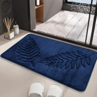 Alfombra de baño antideslizante absorbente, alfombrilla de algodón con memoria, para sala de estar, dormitorio, cocina, hogar - details 1