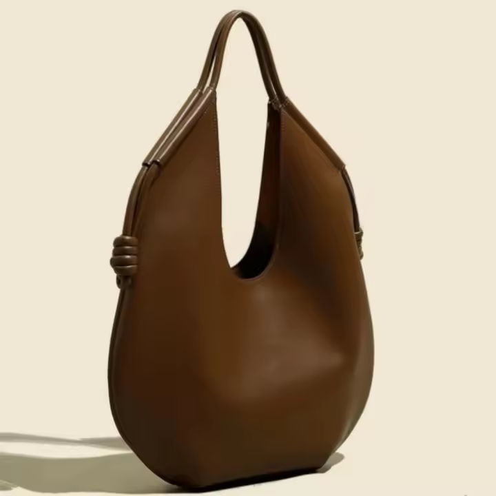 Bolso de nicho minimalista tote high sense 2025 verano nuevo gran capacidad de viaje hombro axila bolsa grande - 1