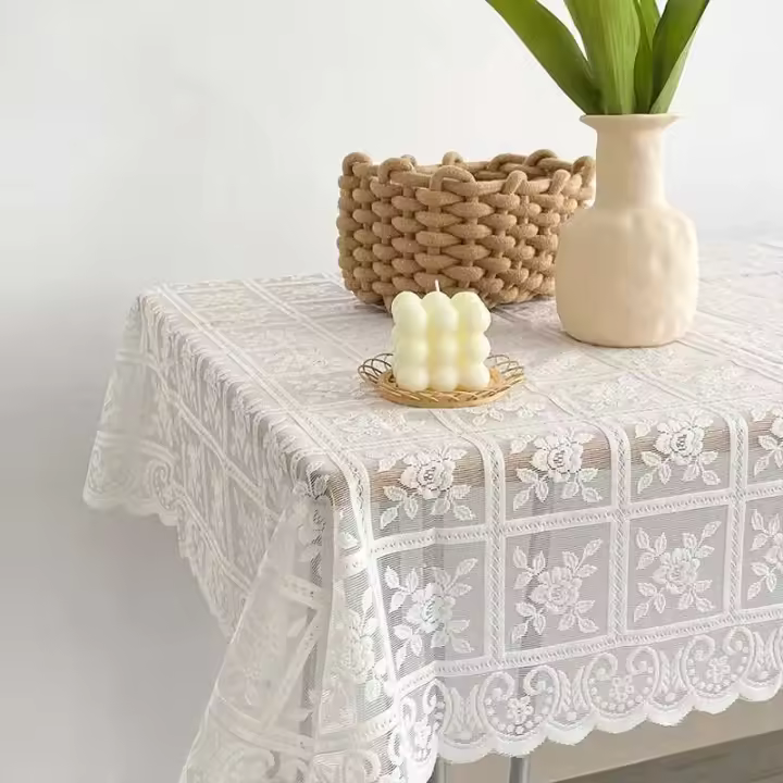 Mantel decorativo de comedor INS, mesa, funda ENCE, tela base, decoración de mesa de banquete y boda, delantal - 1