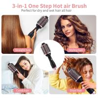 Secador de Cabello Profesional Un Solo Paso Alisa Volumizadora Peine de Aire Caliente - details 5