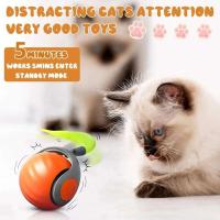 Juguete Interactivo Inteligente para Gatos Bolas Móviles Automáticas para Mascotas - details 3