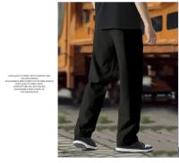 Pantalones Casuales de Talla Grande para Hombres Tejido de Composito, Versátil y Elegante para Todas las Estaciones Pantalones Deportivos de Longitud Completa - details 9