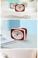Reloj De Alarma Vintage Para Dormitorio Con Manos Fluorescentes Reloj De Mesa Decoración Interior Emocional Regalo Para El Hogar Empaque Individual - details 6