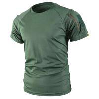 Camiseta Deportiva de Secado Rápido para Hombres Cuello redondo, Abeto, Transpirable para Acampar, Senderismo, Escalada Talla M-4XL - details 3
