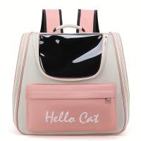 Mochila espaciosa grande para mascotas, cápsula espacial portátil para salir, bolsa transpirable con protector solar para gatos - details 9