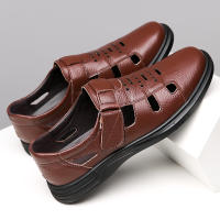 Sandalias de piel para hombre de verano. Trekking, Playa. Plantilla acolchada de microfibra. - details 4