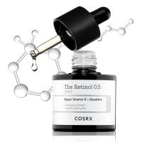COSRX Retinol 0.5 Oil, suero antienvejecimiento con tratamiento retinoide al 0,5% para el rostro, reduce las arrugas, las líneas finas y los signos de envejecimiento, cuidado suave de la piel para día y noche, no probado en animales, cuidado de la piel co - details 0