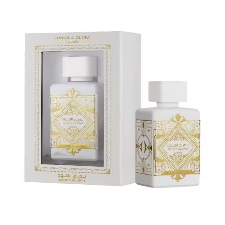 Leten Lattafa Bade'e Al Oud Honor & Glory Perfumes Unisex Eau De Parfum 100ml Fluido de transmisión - 1