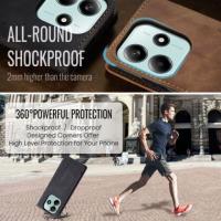 Funda con tapa de PU para Xiaomi Redmi Note 14 5G, juego de protección de cuero magnético duradero a prueba de golpes - details 3