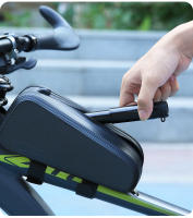 Minibomba de mano para bicicleta, inflador de neumáticos de aleación de aluminio, manguera oculta, válvula Schrader Presta, 120Psi - details 28
