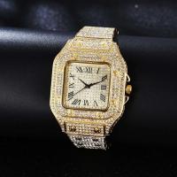 Relojes de Pulsera de Cuarzo Leten para Hombres Estilo Hip Hop con Pulsera de Oro - details 14