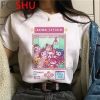 Camiseta Harajuku de Animal Crossing New Horizons Kawaii con Diseño de Dibujos Animados Divertido y Ligero para el Verano Top de Moda Casual - details 15