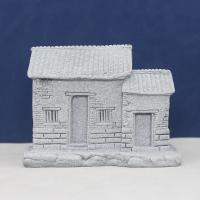 Casa de piedra Zen, cabaña de paja, cabaña de pozo, estatuilla en miniatura, jardín de hadas, adornos de bonsái, decoración de Acuario, paisajismo Rural - details 3