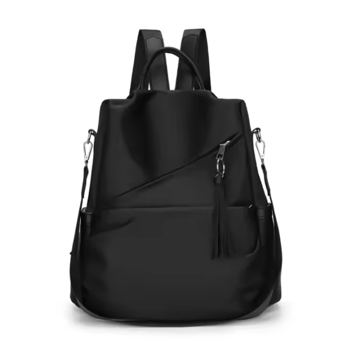 Mochila impermeable para Mujer, Monedero antirobo de viaje, Bolso de hombre Convertible ajustable - 1